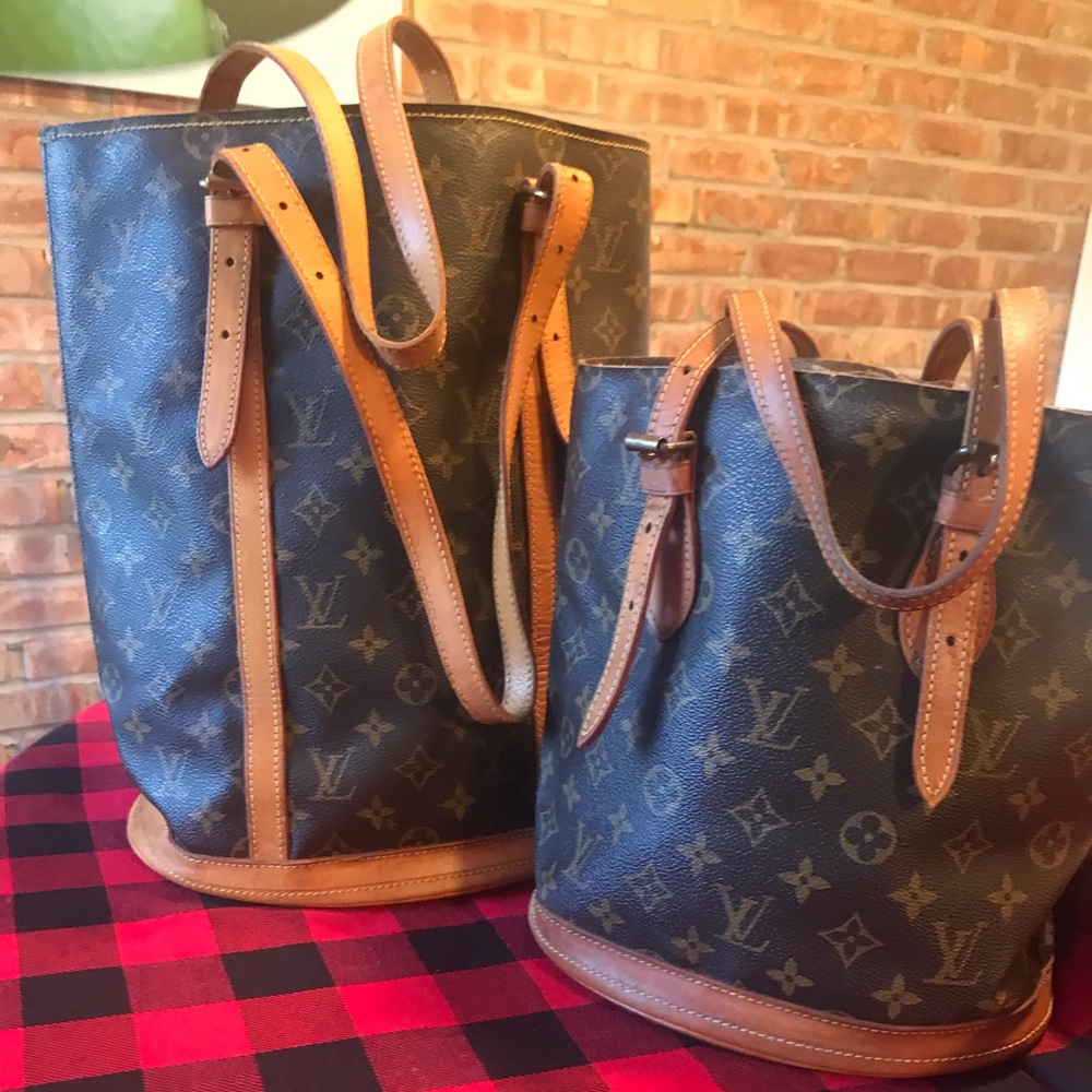 Louis Vuitton Bucket PM and GM Project Bags